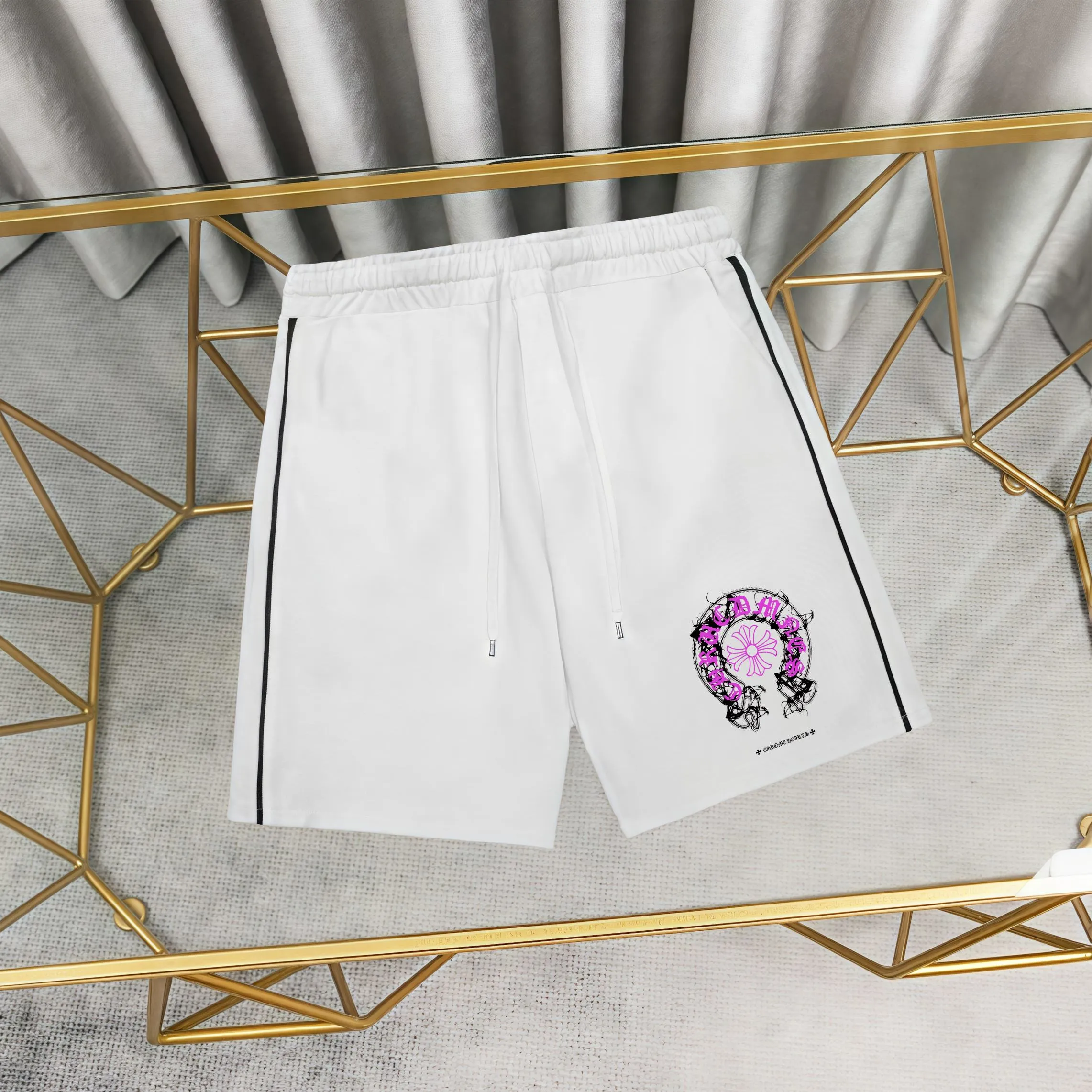 105 Chrome Hearts 1:1 1×1 Same Style logo OS ：Black，White Size：XS-L